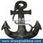 anchor shackle and ship anchor