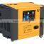 220V50hz Electric Start 100% Copper 188FA Diesel Engine Diesel Generator for Sale
