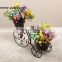 Hot Sale Bicycle Metal Flower Pots For Decorative Garden