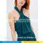 Customized women halter neck backless knot draped midi dress evening grown