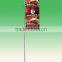 In pop stand stainless steel display stand marketing advertising