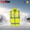polyester outer and fleece inner safety vest for children