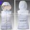 2015 down jacket manufactory OEM ladies down vest(LV64493)