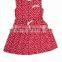 Organic Cotton Floweral Print Girl's Sleeveless Summer Dress