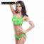 11 colors Swimwear Bikini petal custom swimwear with chest pad
