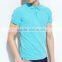 high quality promotional custom 100 cotton blue polo shirt