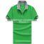 Green Color Short Sleeve Custom color combination man polo shirt