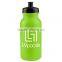 USA Made 20 oz Colored Bike Bottle With Push And Pull Cap - BPA-free, FDA compliant and comes with your logo