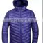 Fashion shiny nylon down jackets/men winter thick down jacket/mens down jackets with hoods