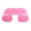 Portable Inflatable U-Shape Pillow Neck Rest Car Travel Comfort Headrest Car Flight Travel Soft Nursing Cushion