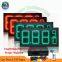 10inch 8.88 9/10 Red Color RF Remote Control Waterproof Double Side LED Oil Price Sign Board