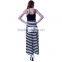 Factory direct sell long sleeve women maxi dress