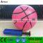 Existing one-time forming PVC inflatable basketball toy inflatable needle valve silicone ball inflatable small rubber ball