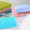 Funny cute design soap silicone dishtravelling soap boxes