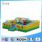 cute animals inflatable play ground, inflatable station for kids