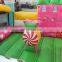 lovely candy house inflatable sweet jumping castle for kids