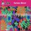 multicolor lace fabric textile embroidery polyester chemical lace