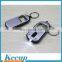 Imprinted gifts custom mutifunction silver led bottle opener keyring