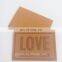 Pu label maker custom embossed jeans leather patch label