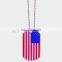 2016 American Logo Custom Flag Dog Tag