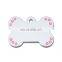 Custom Bone Shape Stainless Steel Engravable Pet ID Tags Dog Tag