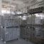 Warehouse storage steel collapsible wire mesh box