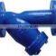 Y Type Strainer With Flanged Ends