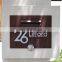 China design outdoor rust surface corten steel waterproof letterbox