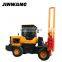 Hydraulic press hammer guardrail pile driver used for highway piling