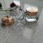 Hot sale OEM low MOQ acrylic jar cosmetic jar
