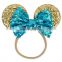 Kids Sequins Bowknot Baby Birthday Party Cute Hairbands Headbands For Girls