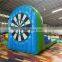 2 in 1 movable pop up inflatable jump sticky suit wall, outdoor PVC air throw dart board for sale