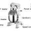 planetary mixer 20 liters universal planetary cake mixer