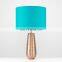 America modern custom cylinder cheap novel rose gold ceramic lamps for hotel livingroom