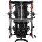 Body Building Cable Crossover Multifunctional Power Cage Squat Rack With Weight Lifting Training Gym Smith Machine