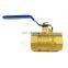 BSPT High Quality DN25 1000BS 2PC Brass Threaded Ball Valve