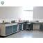 Chemical science laboratory work bench workstation all-steel work table with sink