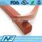 SGS FDA flat rubber tube factory