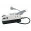 Universal Power Extension Cord American Multifunctional Vertical Black Wall 4 Gang 4 Way Switch and Socket