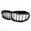 Car parts glossy black Car Grille Mesh rear diffuser splitter front grille for bmw 1 series F40 Exterior Accessories