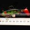 16g/8cm 1pcs Soft Lead Fish  T Shape Tail Fishing bait lures with 2 Hooks Fly Fishing Lure