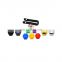 CAR WHEEL NUT BOLT Covers Plastic Box Universal for any CAR HE39 about 420g 105 PCS/SET 30*20*4cm Colorful High-quality YILUSHUN