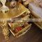 luxurious italian royal furniture antique baroque gold king bed bedroom sets
