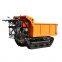 Mini crawler type garden truck dumper