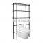 hot sale powder coated metal storage wire shelf for bathroom living home