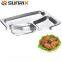 High Quality Stainless Steel Dish with compartments