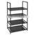 Black Metal Sale Cabinet Wholesale Designs Store Modern Shops Stand Home Organizer Shoe Rack Storage