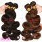 Dark Brown Body Wavy Remy Human Hair Bundle With Wholesale Price