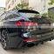 Grey Primer Rear Bumper For Audi A6 C8 2020+ Avant With Exhausts Tips Style