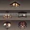 Hot sale covers glass decorative vintage industrial hanging pendant ceiling light for restaurant